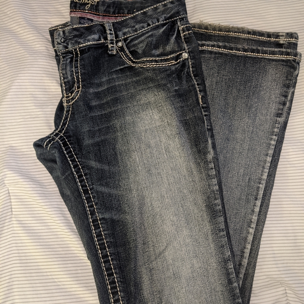 Amethyst Jeans Flare Bottoms